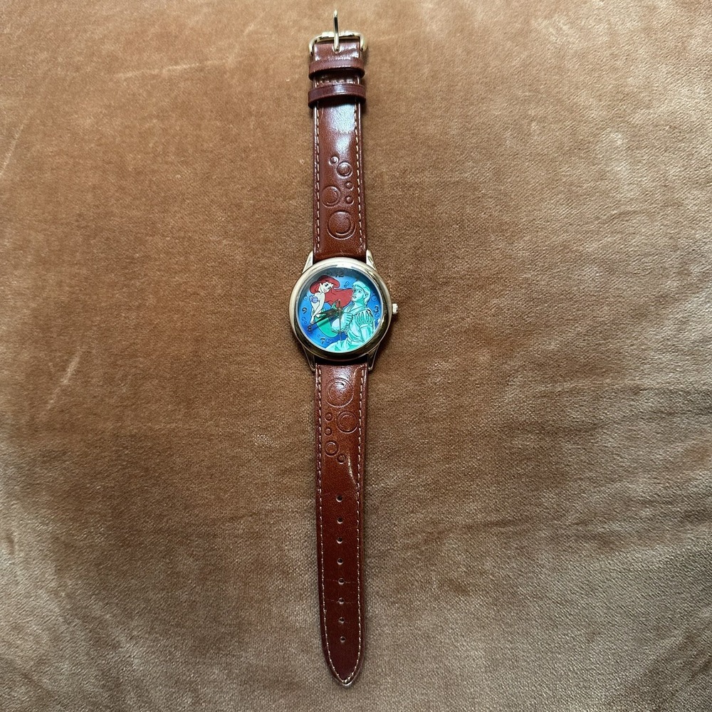 Disney Watch Collectors Club Series V Little Mermaid By Fossil W/music Box #4268 - Picture 4 of 13